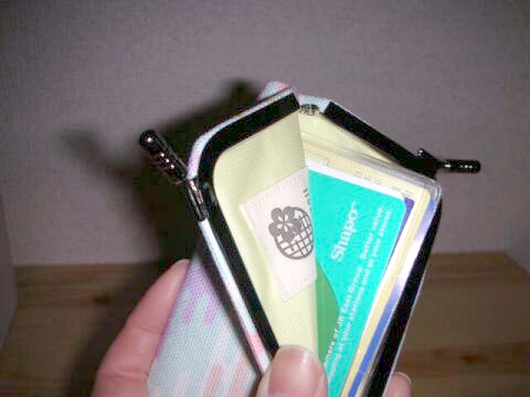 買ったカードケースの写真(その1)