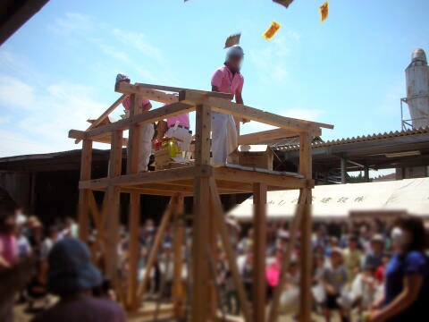 模擬上棟(その3)の写真